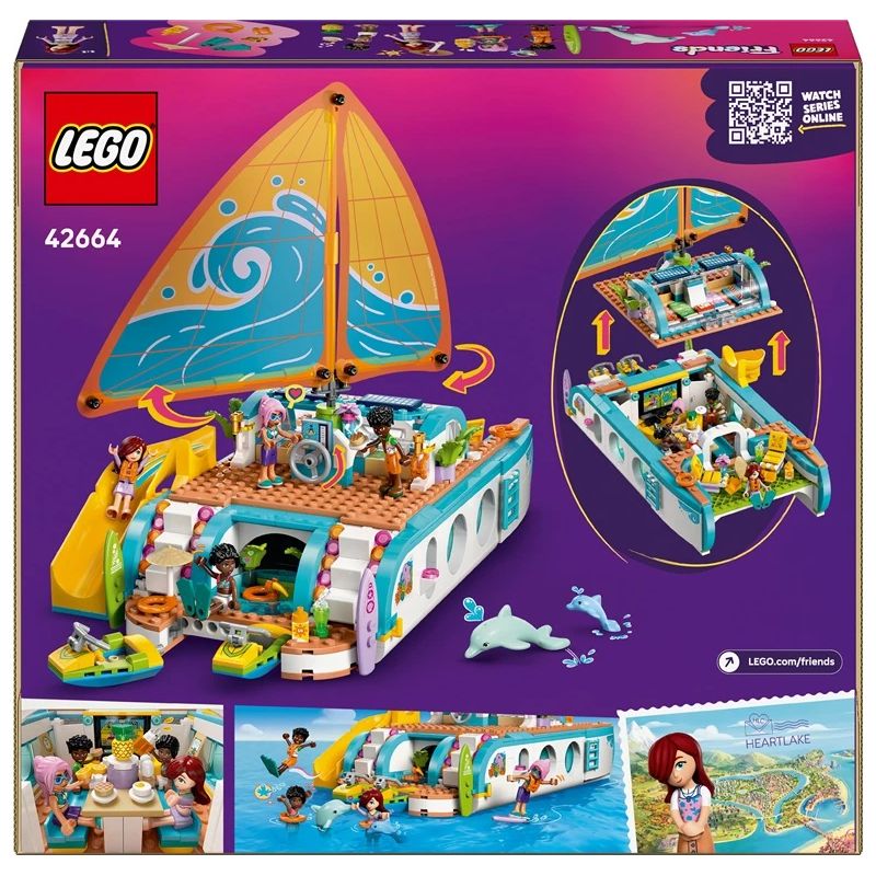 Konstruktors LEGO Friends Travel Boat Adventure 42664
