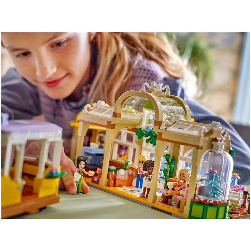 Konstruktorius LEGO Friends Augalų kavinė ir gėlių parduotuvė 42671, 1138 vnt.