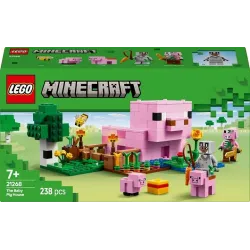 Конструктор LEGO Minecraft The Baby Pig House 21268, 238 шт.
