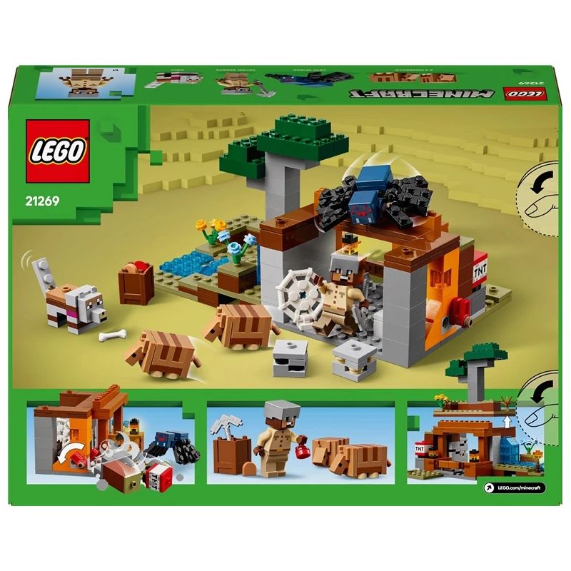 LEGO Minecraft The Armadillo Mine Expedition. 247 vnt.