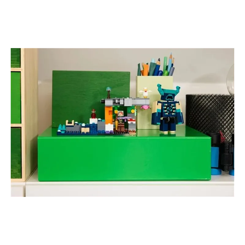 Konstruktors LEGO Minecraft Sastapšanās ar uzraugu 21274, 238 gab.