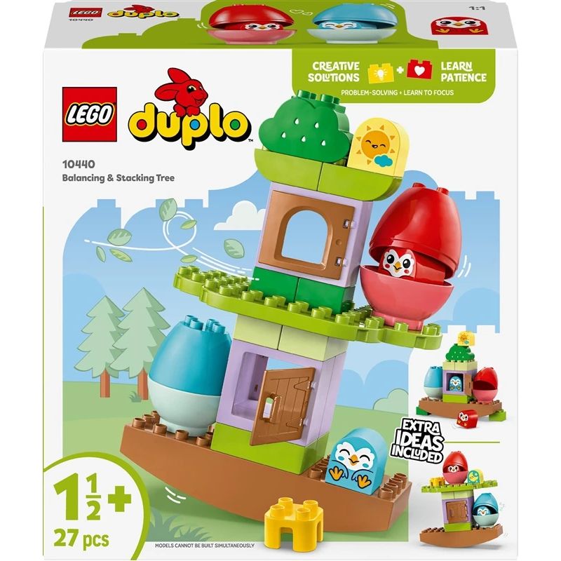 Konstruktors LEGO DUPLO Līdzsvara un būvēšanas koks 10440, 27 gab.