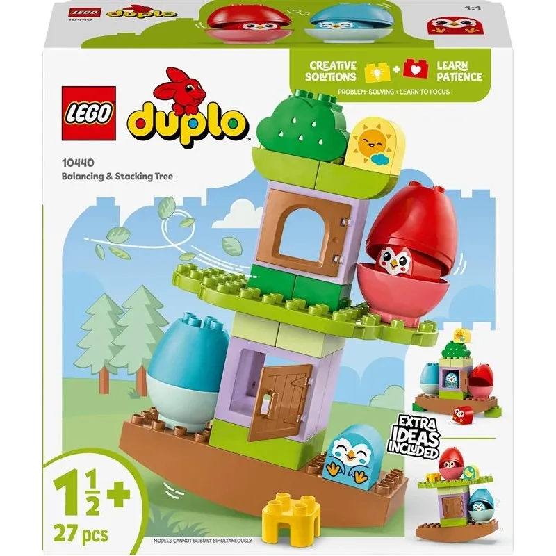 Konstruktors LEGO DUPLO Līdzsvara un būvēšanas koks 10440, 27 gab.
