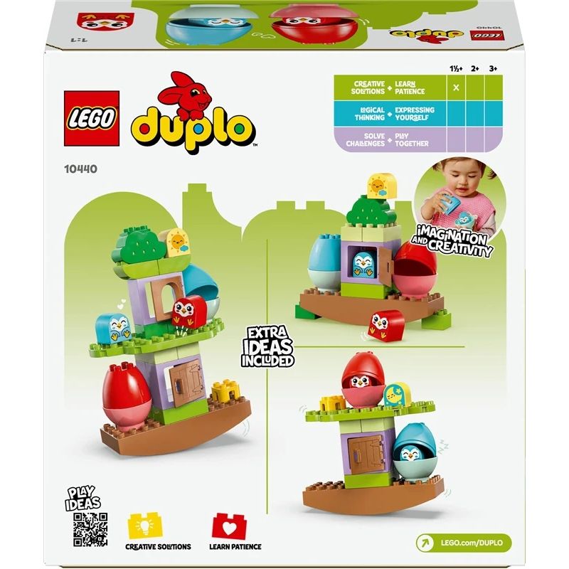 Konstruktorius LEGO DUPLO Balansavimo ir dėliojimo medis 10440, 27 vnt.