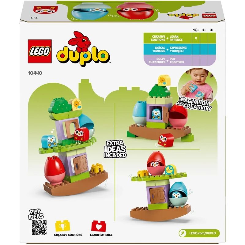 Konstruktorius LEGO DUPLO Balansavimo ir dėliojimo medis 10440, 27 vnt.