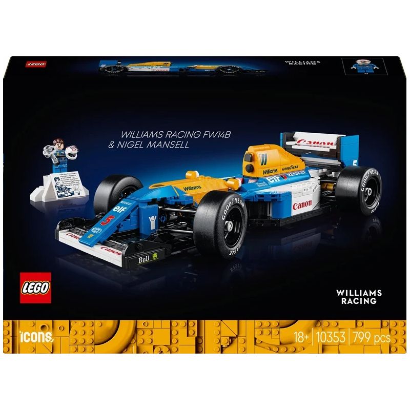 Konstruktors lego williams racing 10353