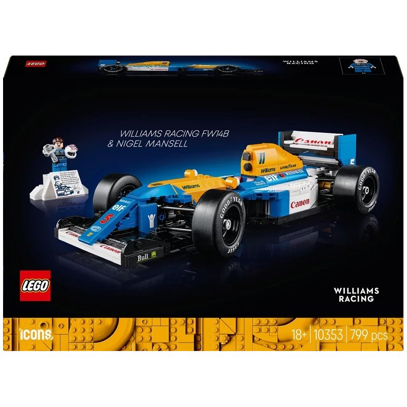 Konstruktors lego williams racing 10353