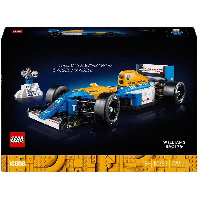 Konstruktors lego williams racing 10353