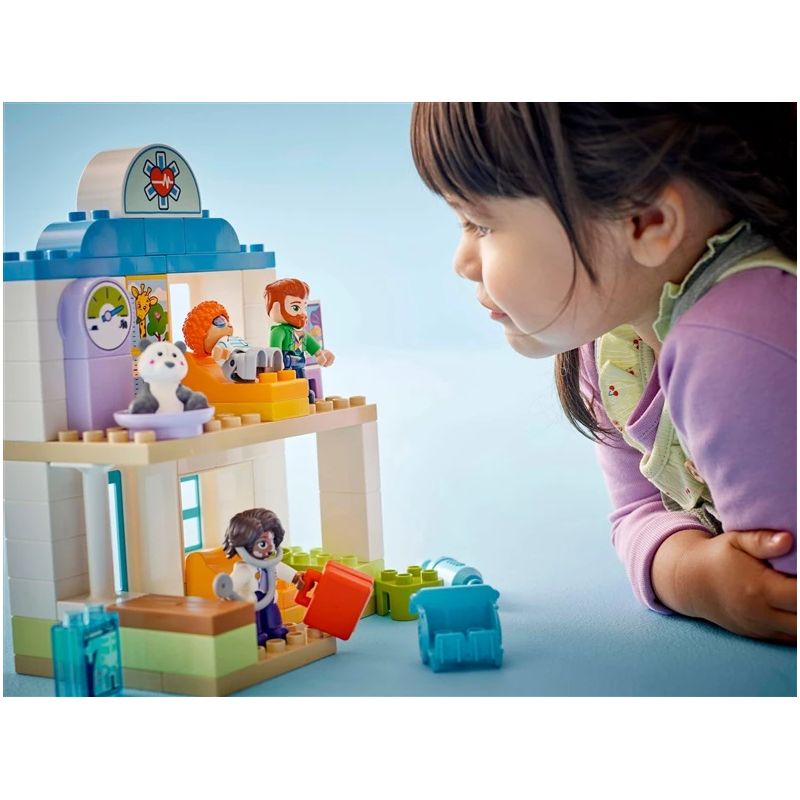 Konstruktors LEGO Duplo Pirmā reize: ārsta apmeklējums 10449, 65 gab.
