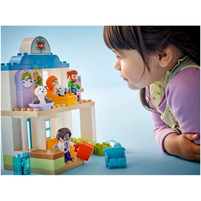 Konstruktors LEGO Duplo Pirmā reize: ārsta apmeklējums 10449, 65 gab.