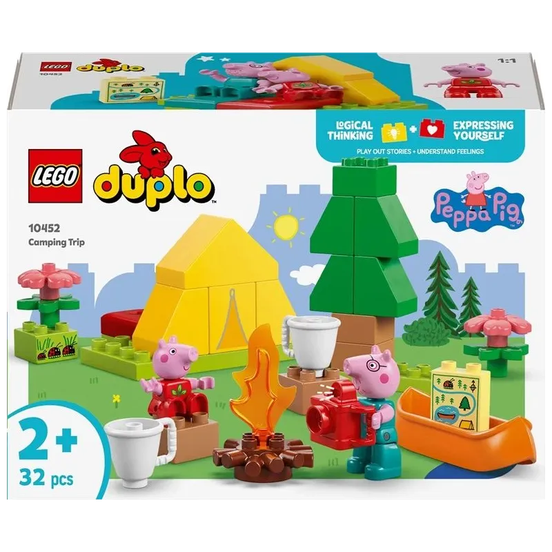 Konstruktors LEGO DUPLO Peppa Pig Pārgājiens 10452, 32 gab.