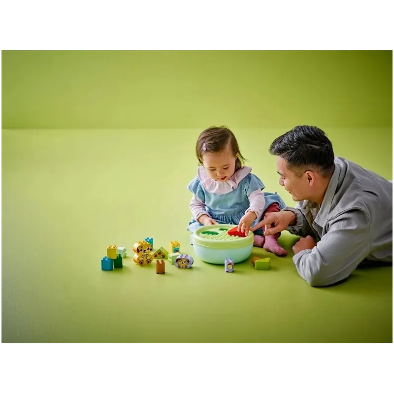Konstruktor LEGO DUPLO Kujude sorteerimine: kutsika maja 10441, 17 tk
