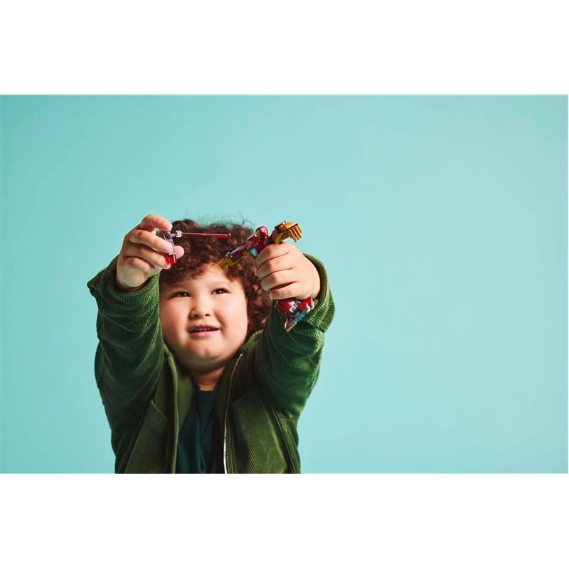 Конструктор LEGO Marvel Iron Man Mech vs. Ultron 76307, 101 шт.