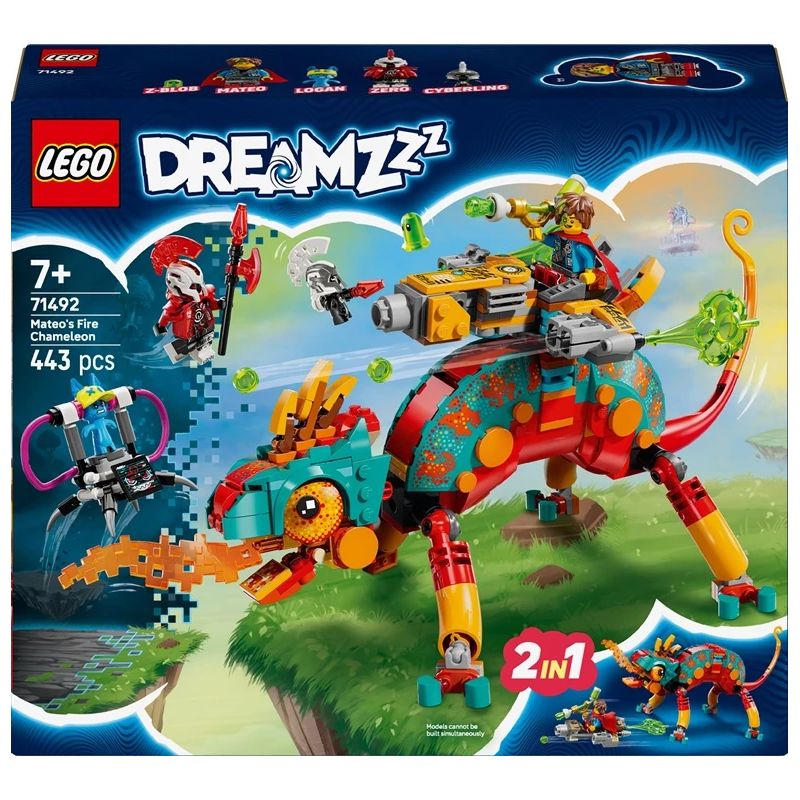 Toy construct lego mateo chameleon 71492