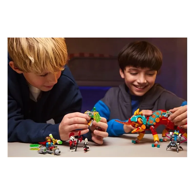 Konstruktors LEGO DREAMZzz Mateo uguns hameleons 71492, 443 gab.