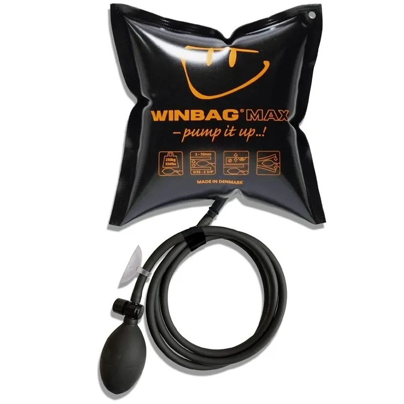 Piepūšams montāžas spilvens Winbag MAX 18086, ar šķiedru pastiprināts materiāls, 24 cm x 24 cm