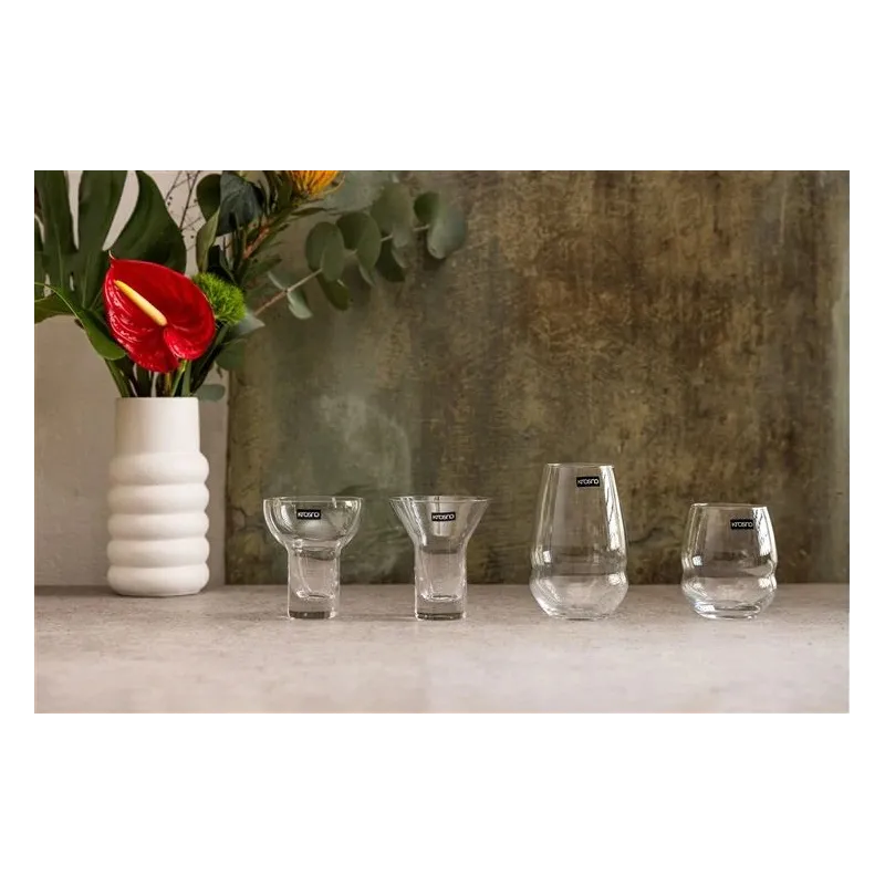 Glāžu komplekts Krosno INEL, stikls, 0.33 l, 6 gab.