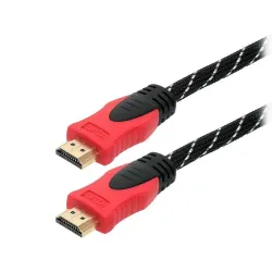 Vads BLOW HDMI M. HDMI M. 1.5m. melns-sarkans 92-053