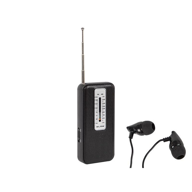 Imtuvas radijo juodas blow ra8