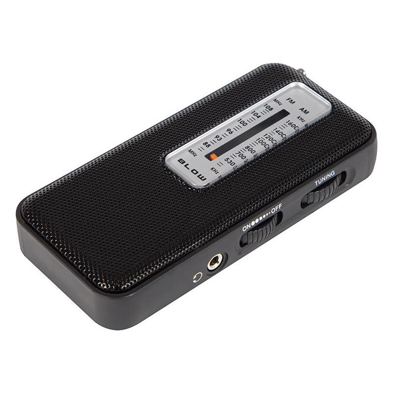 Imtuvas radijo juodas blow ra8