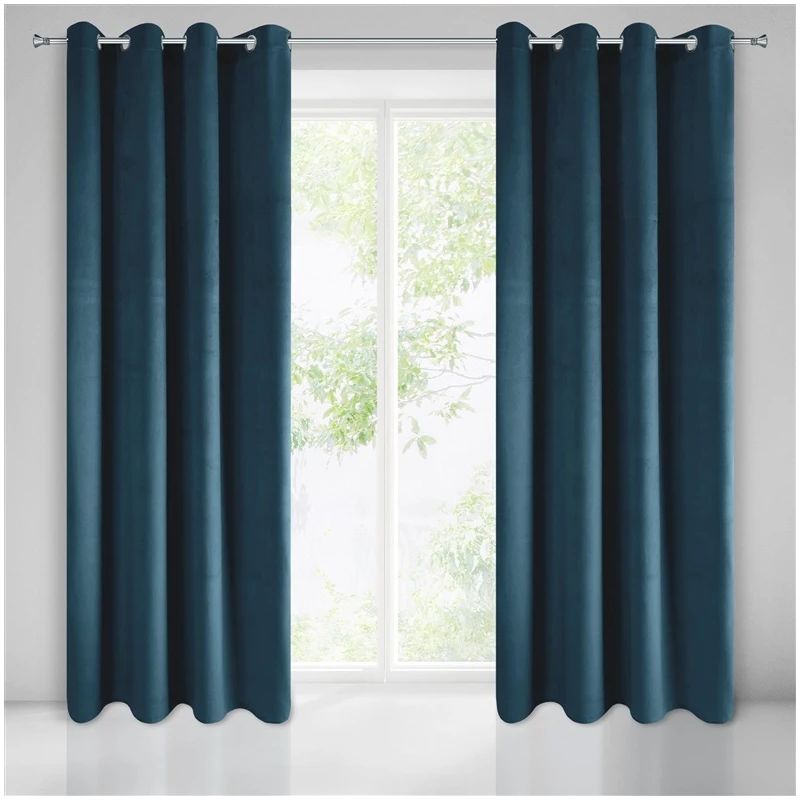 Naktinės užuolaidos Pierre. mėlynos-žalios. 1400x2500 mm N