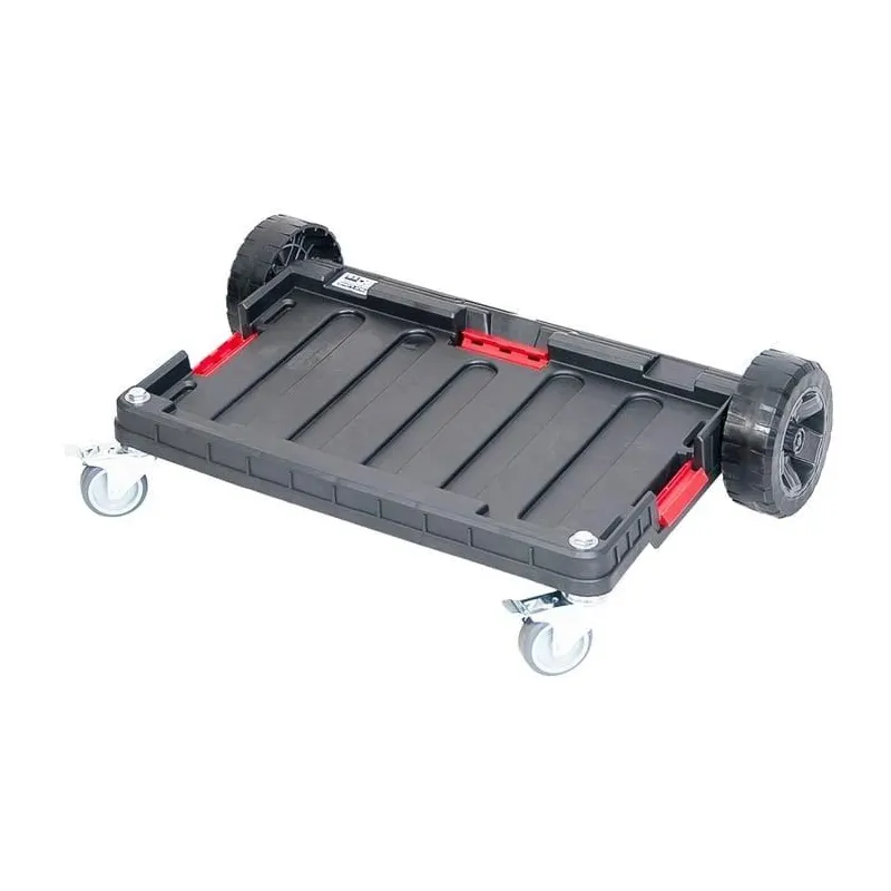 Instrumentu kaste Qbrick 5901238246039, 74.5 cm x 51 cm x 18 cm, melna krās.