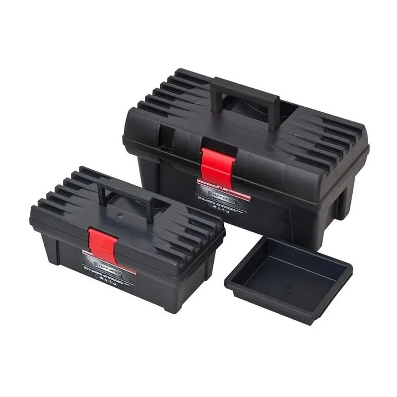 Instrumentu kaste Okko 5901238248507, 31 cm x 13 cm x 16 cm, melna krās.