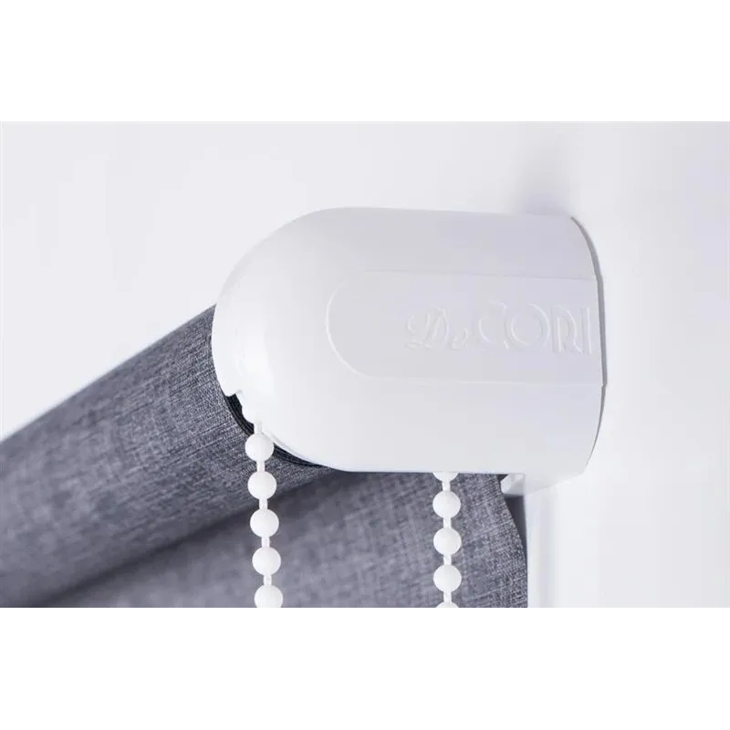 Rullo žalūzijas Domoletti Melange 738, melna krās., 120 cm x 170 cm