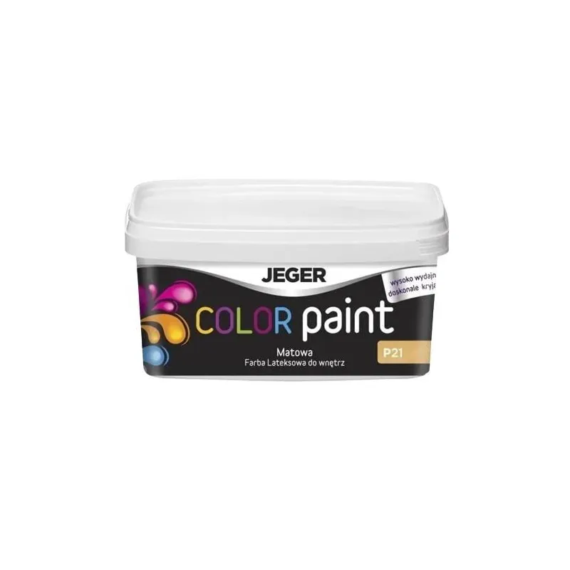 Krāsa, sienas Jeger Color Paint P0513, pelēka, 1 l