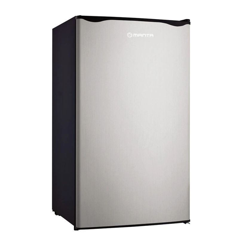 Manta MM520PS Fridge 91L Silver Inox-Black