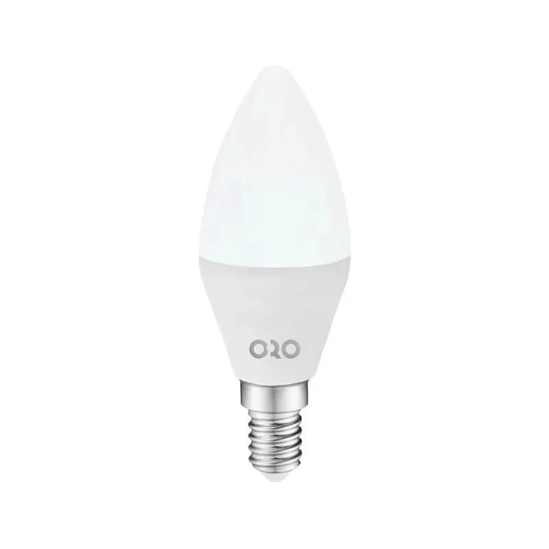 Spuldze Oro LED, C37, 4000 °K, E14, 5 W, 500 lm