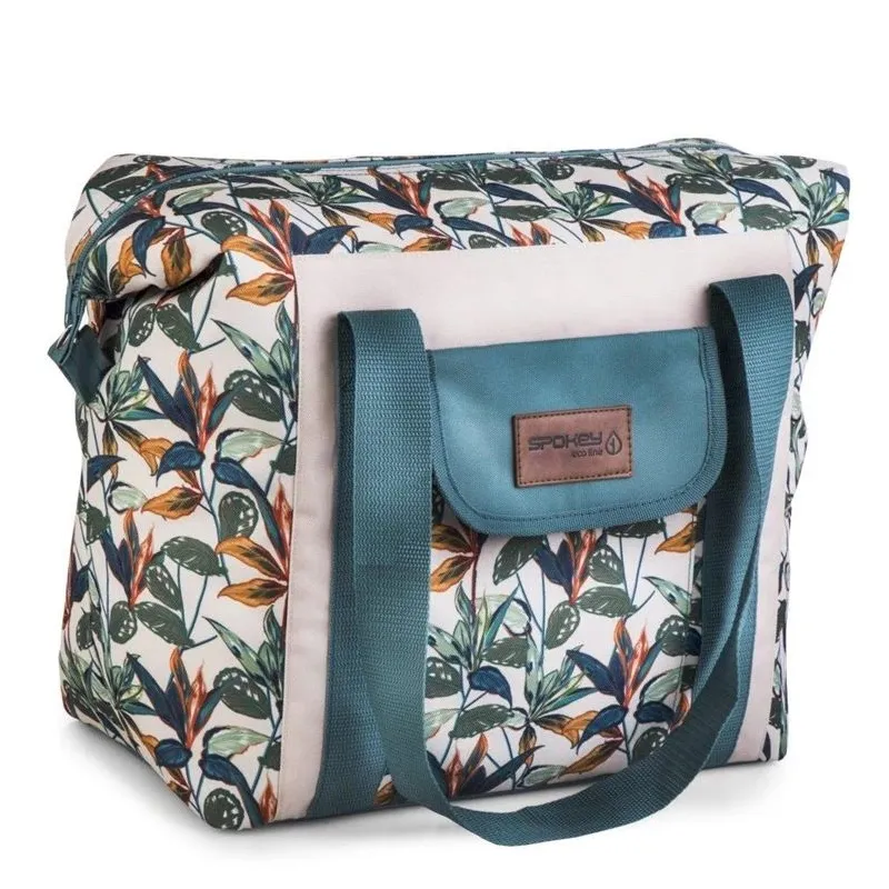 Aukstumsoma Spokey ECO Way, gaiši brūna-zaļa, 40 x 20 cm, 21 l