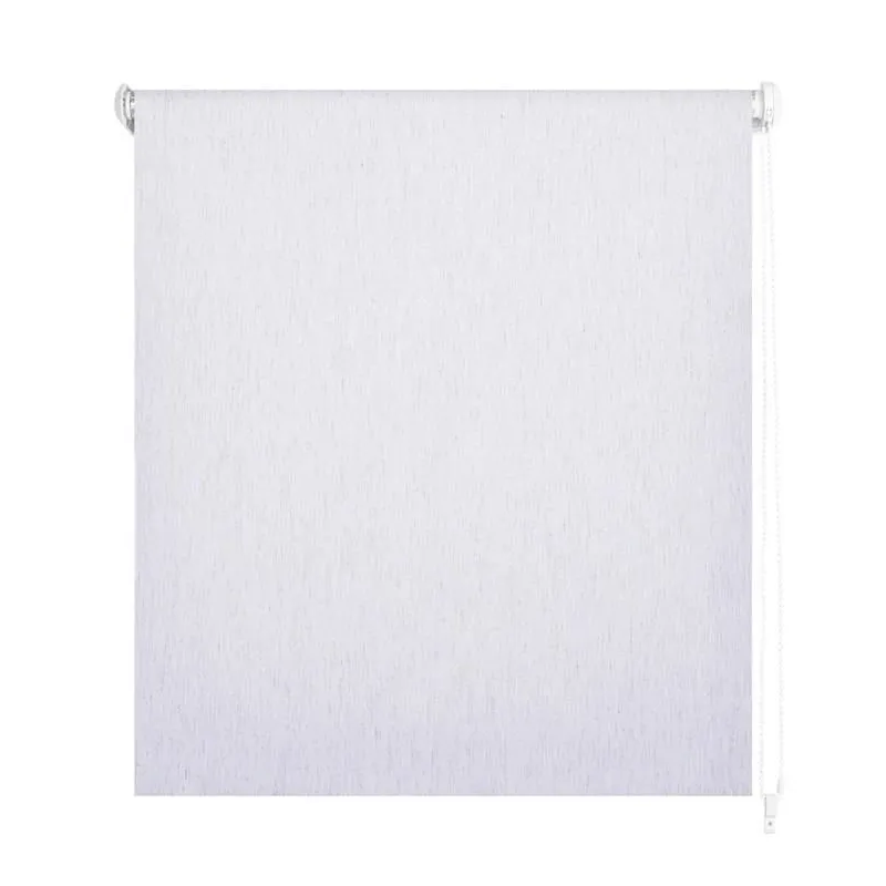 Rullo žalūzijas Domoletti Blackout Silv 063, balta krās.-sudraba krās., 180 cm x 185 cm
