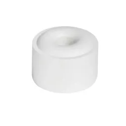 Поддержка двери Barcz, 4 см x 2.5 см, резина, белый цв.