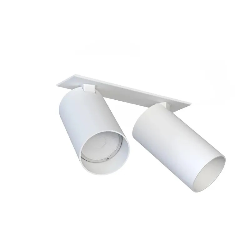 Spotlampa mono surface 2xgu10 10w