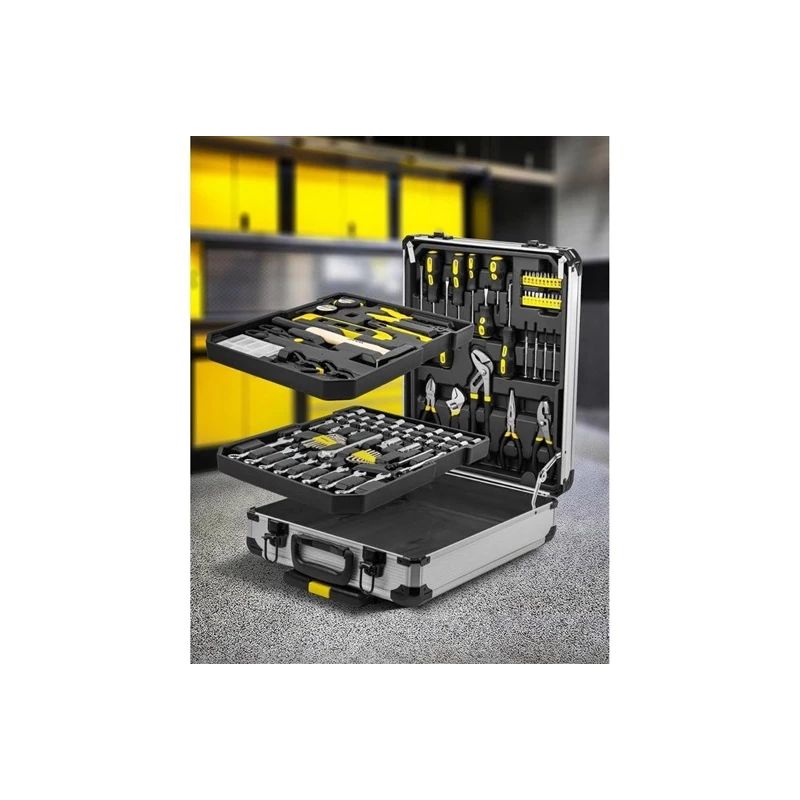 Instrumentu komplekts ar koferi WMC TOOLS 186 gab