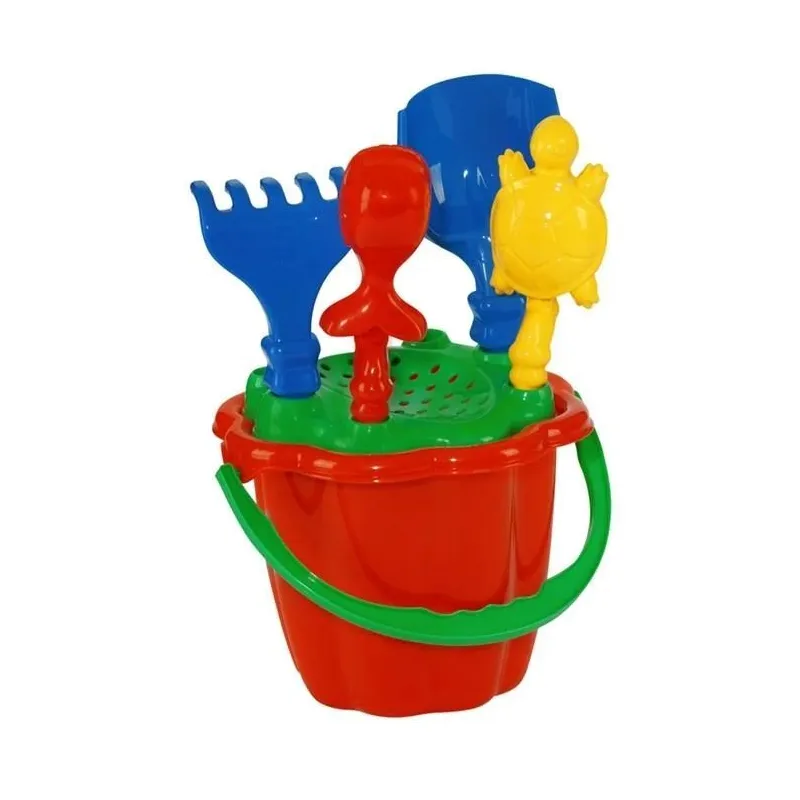Smilšu kastes rotaļlietu komplekts Summer, daudzkrāsaina, 6 gab.