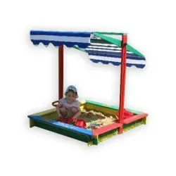 Smėlio dėžė su stogeliu Dobar KC11260. 118 x 118 x 120 cm