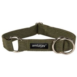 Siksniņa half-check xl haki 34-55-3