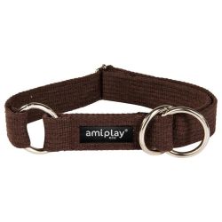 Siksniņa half-check xxl brūna 45-85-3