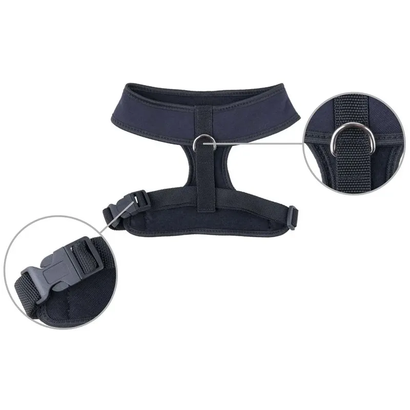 Regulējamas krūšu siksnas Amiplay Denver, zila krās., 400 - 550 mm x 550 mm, 40-55