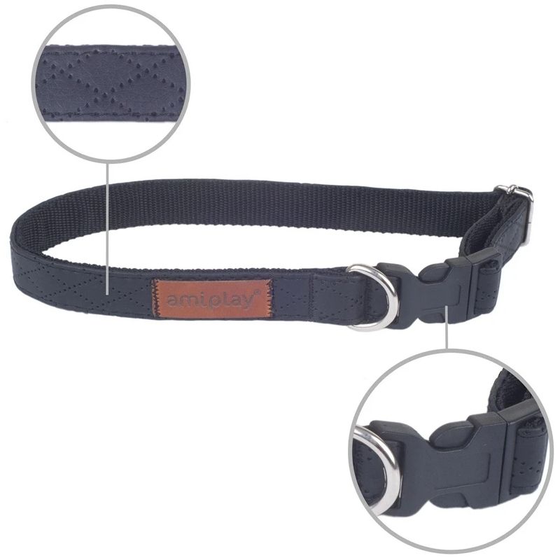 Kaklasiksna cambridge l black 35-50x2cm