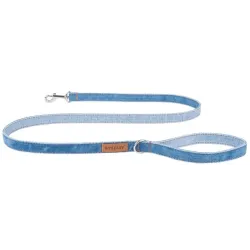 Šuns pavadėlis Amiplay Denim 124885, mėlyna sp., 1.4m x 1cm