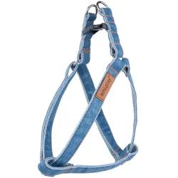 Harness adjust denimxl 50-95x2.5cm blue