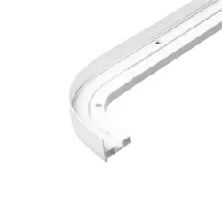 Потолочный карнизный рельс Domoletti, 210 см, белый цв.