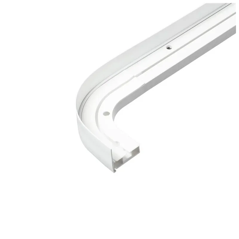 Griestu aizkaru sliede Domoletti, 210 cm, balta krās.