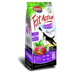 Сухой корм для собак Panzi FitActive Everyday Adult Beef & Apple, 15 кг