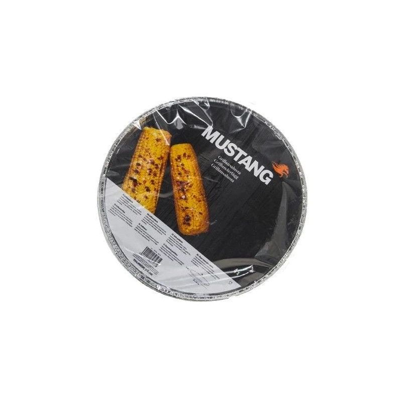 Paplāte grilam folija 4 gab. apaļa