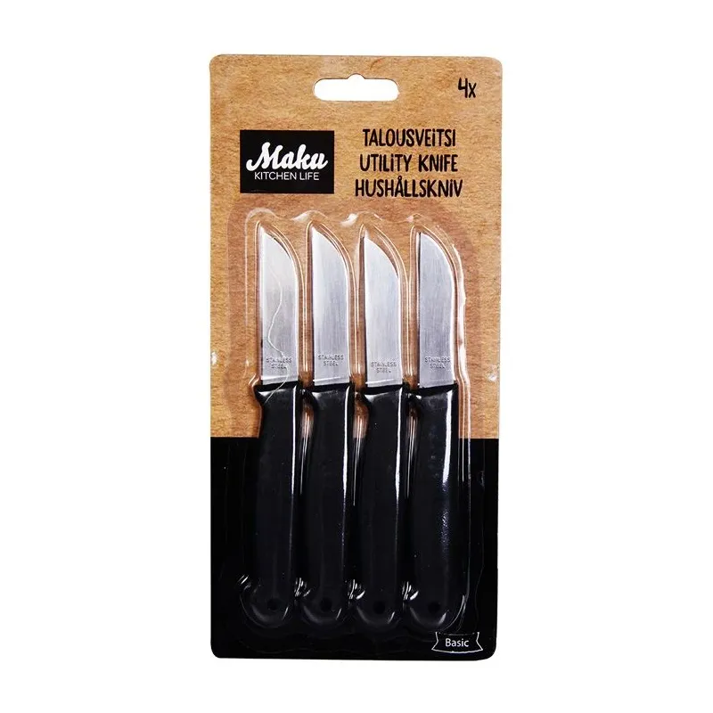 Virtuves nažu komplekts Maku Utility, 4 gab.