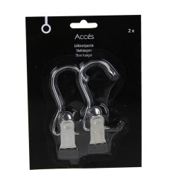 Apavu āķi Acces alumīnija 2gab